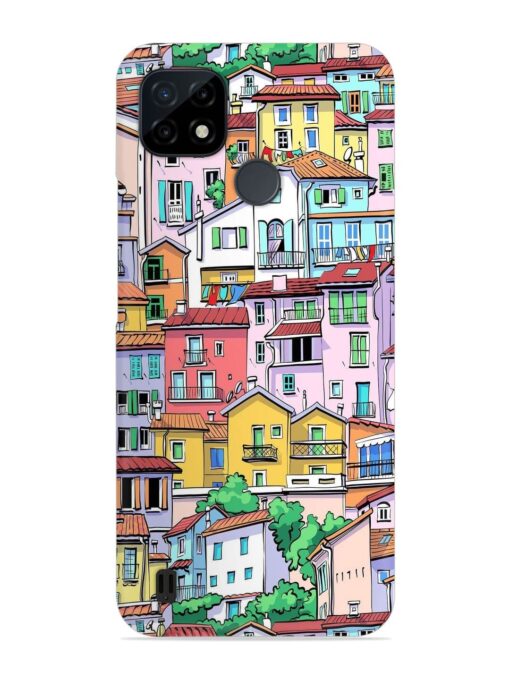 Europe Old Town Snap Case for Realme C21 Zapvi