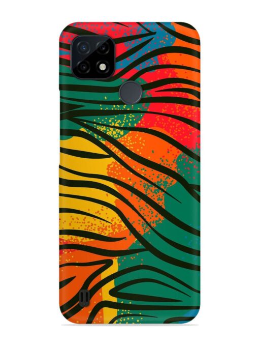 Bright Colorful Snap Case for Realme C21 Zapvi