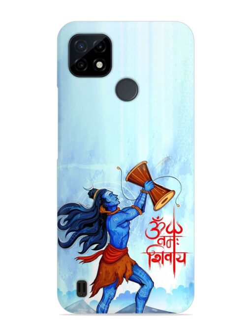 Illustration Lord Shiva Snap Case for Realme C21 Zapvi