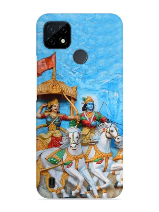 Hyderabad India March 19 Wall Art Snap Case for Realme C21 Zapvi