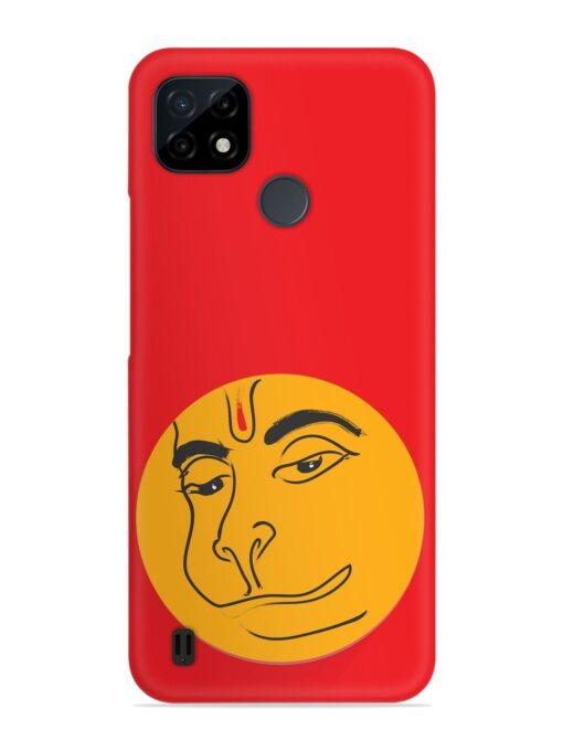 Lord Hanuman Vector Snap Case for Realme C21 Zapvi