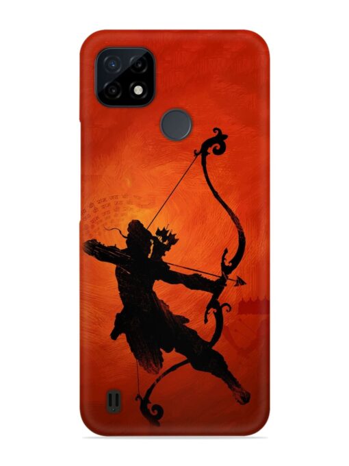 Illustration Lord Rama Snap Case for Realme C21 Zapvi