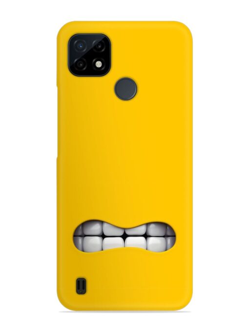 Mouth Character On Snap Case for Realme C21