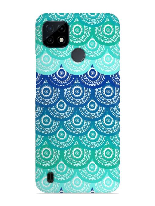 Ethnic Seamless Pattern Snap Case for Realme C21 Zapvi