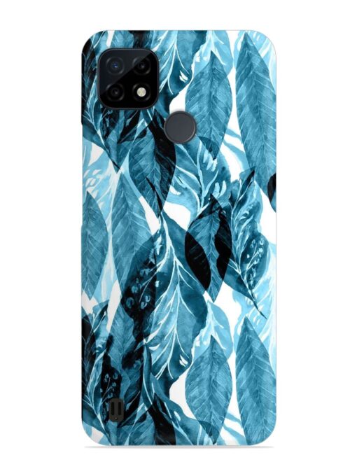 Leaves Pattern Jungle Snap Case for Realme C21 Zapvi