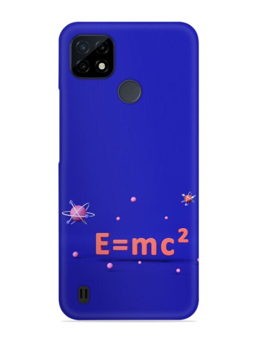 Formula Relativity Equation Snap Case for Realme C21 Zapvi