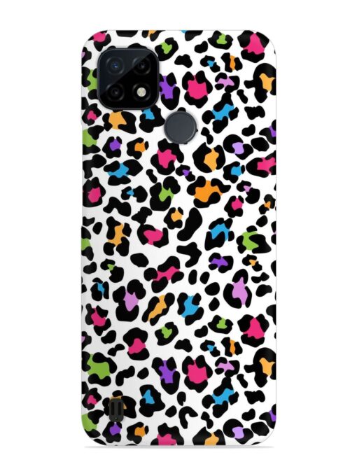 Seamless Leopard Pattern Snap Case for Realme C21