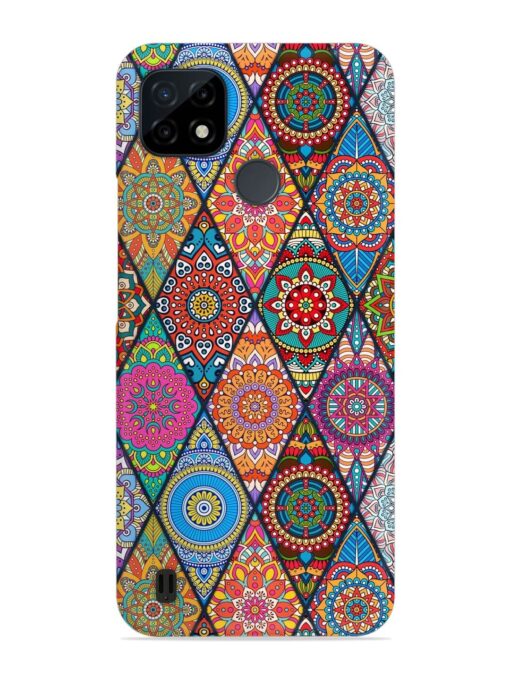 Seamless Tile Pattern Snap Case for Realme C21 Zapvi