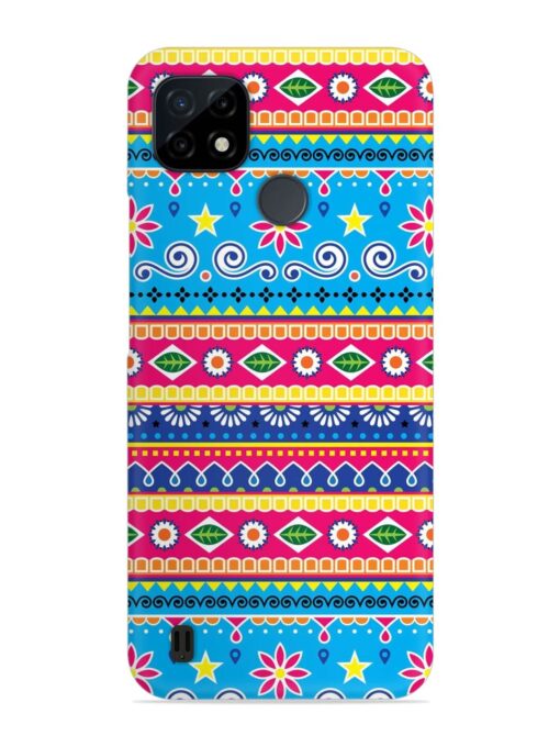 Indian Seamless Snap Case for Realme C21 Zapvi