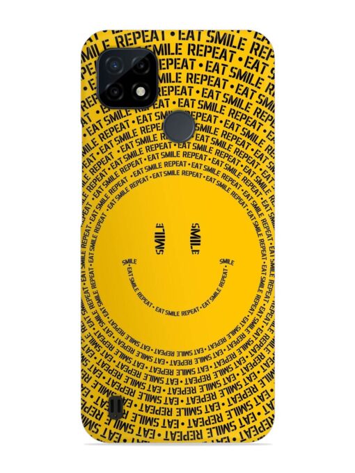 Smiley Snap Case for Realme C21 Zapvi