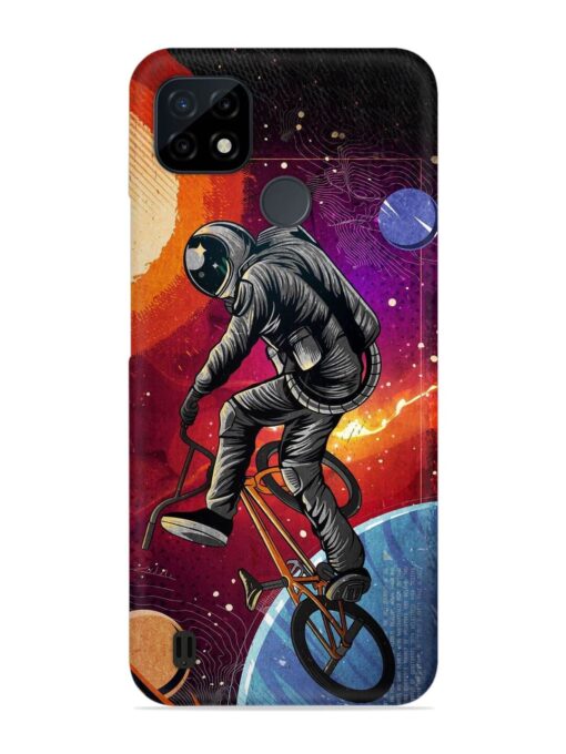 Super Eclipse Bmx Bike Snap Case for Realme C21 Zapvi