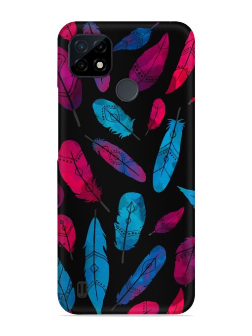 Feather Art Snap Case for Realme C21Y Zapvi