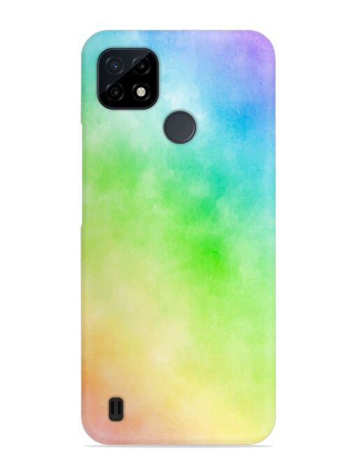 Watercolor Mixture Snap Case for Realme C21Y Zapvi