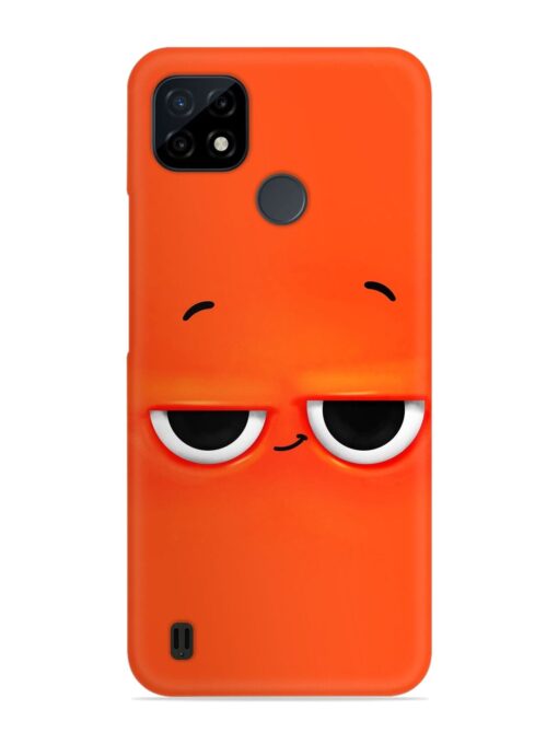 Smiley Face Snap Case for Realme C21Y Zapvi