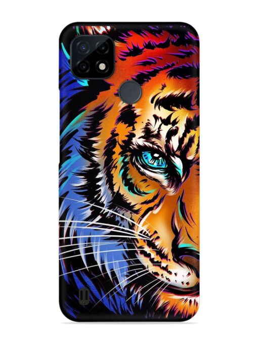 Colorful Lion Art Snap Case for Realme C21Y Zapvi