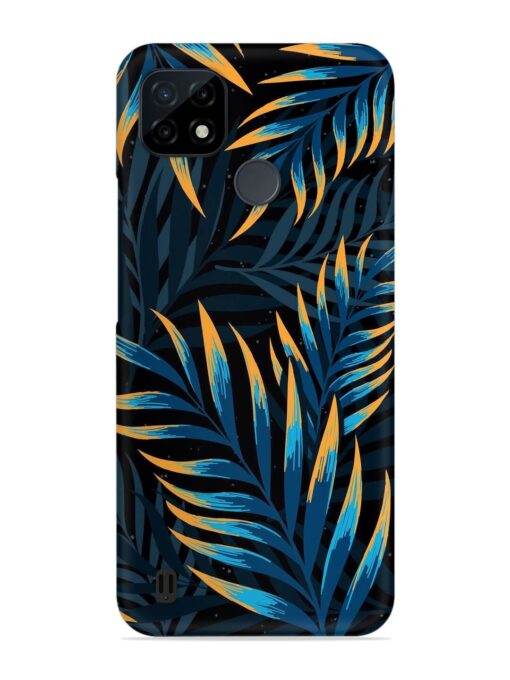 Abstract Leaf Art Snap Case for Realme C21Y Zapvi