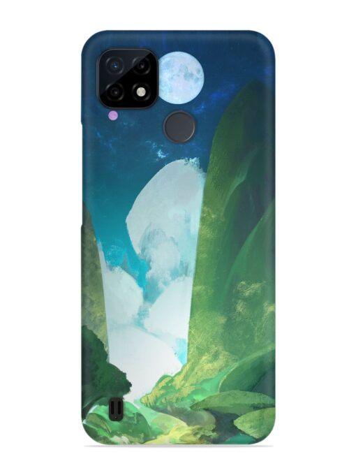 Abstract Art Of Nature Snap Case for Realme C21Y Zapvi