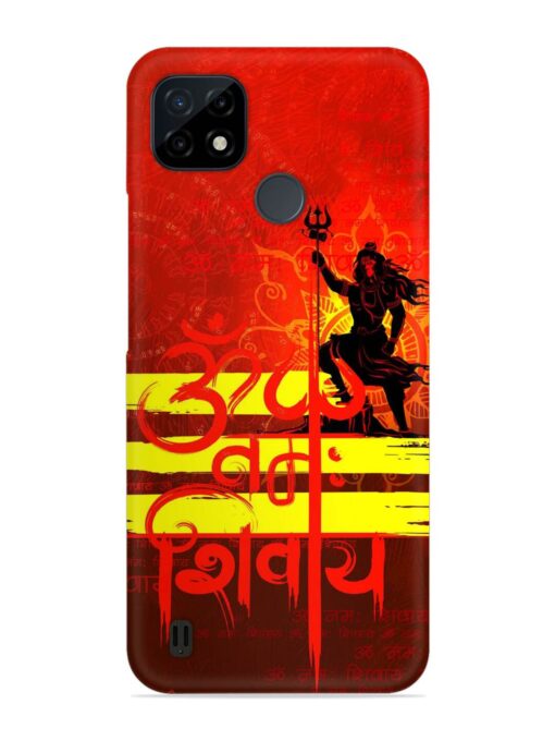 Illustration Lord Shiva Snap Case for Realme C21Y Zapvi