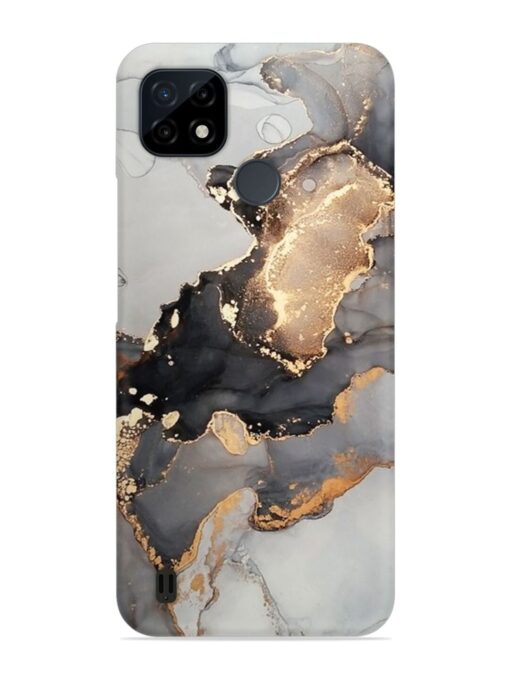 Luxury Abstract Fluid Snap Case for Realme C21Y Zapvi