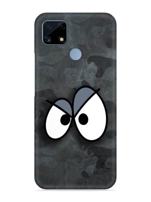 Big Eyes Night Mode Snap Case for Realme C25