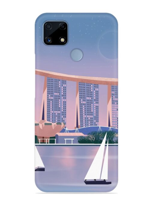 Singapore Scenery Architecture Snap Case for Realme C25 Zapvi