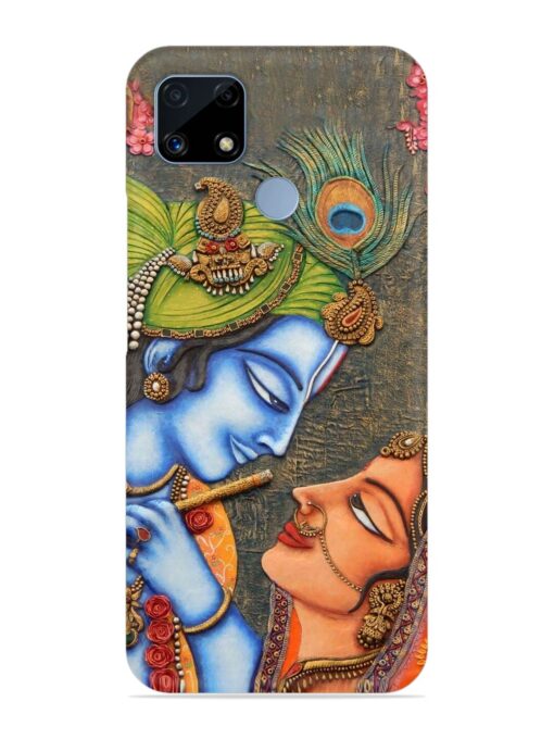 Lord Radha Krishna Flute Art Snap Case for Realme C25