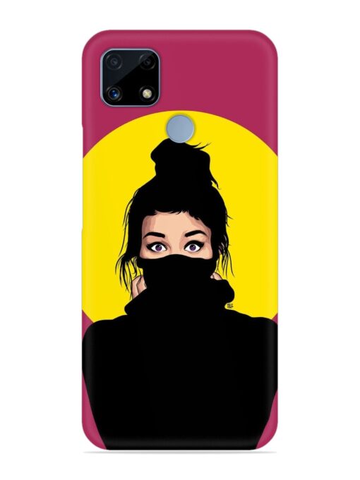 Girly Vector Snap Case for Realme C25 Zapvi