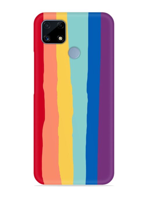 Rainbow Genuine Liquid Snap Case for Realme C25