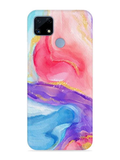 Watercolor Gradient Snap Case for Realme C25