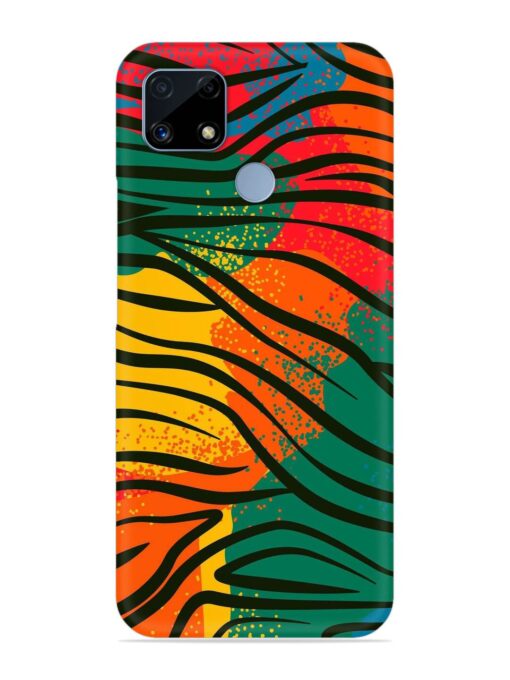 Bright Colorful Snap Case for Realme C25 Zapvi