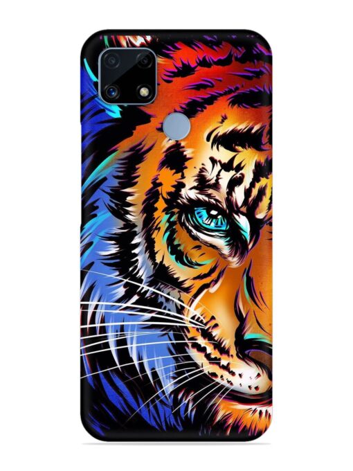 Colorful Lion Art Snap Case for Realme C25