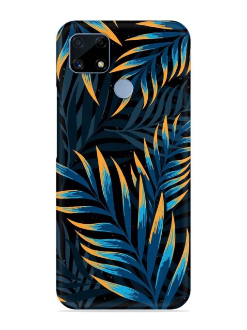 Abstract Leaf Art Snap Case for Realme C25