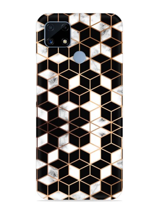 Vector Marble Texture Snap Case for Realme C25