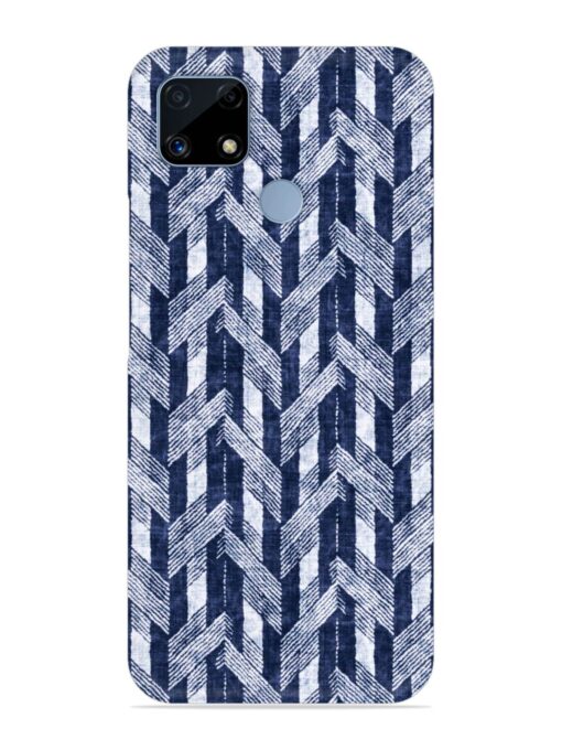 Abstract Herringbone Motif Snap Case for Realme C25