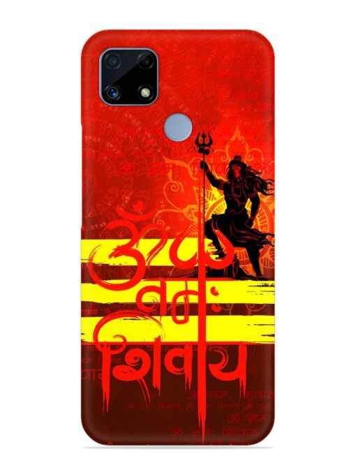 Illustration Lord Shiva Snap Case for Realme C25 Zapvi