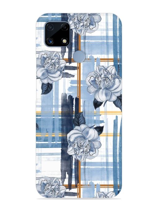 Watercolor Pattern Rose Snap Case for Realme C25