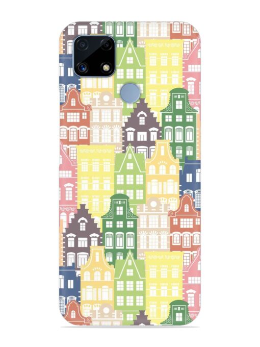 Seamless Shapes Pattern Snap Case for Realme C25