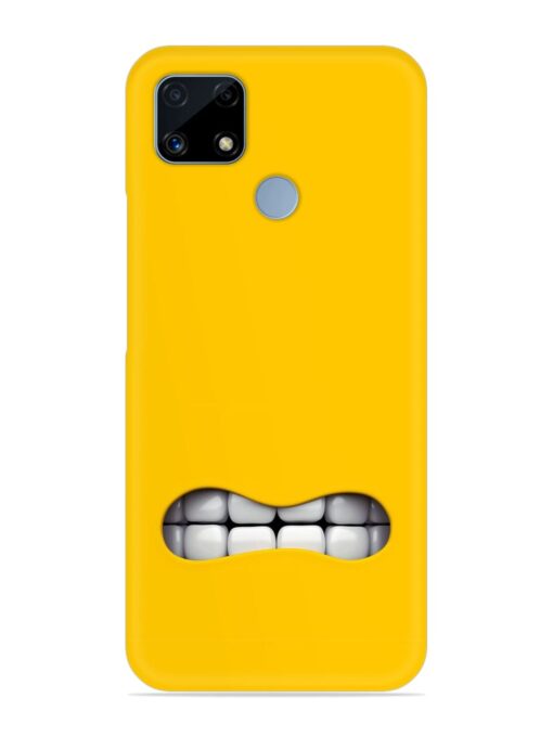 Mouth Character On Snap Case for Realme C25 Zapvi