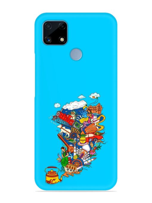 Vector Design Indian Snap Case for Realme C25