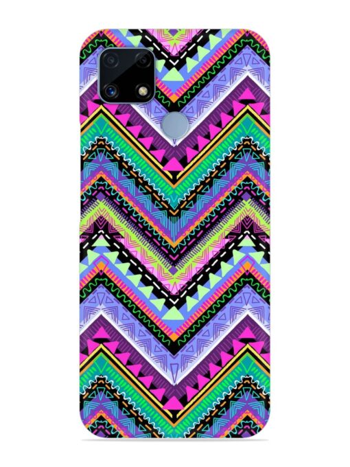 Tribal Aztec Print Snap Case for Realme C25