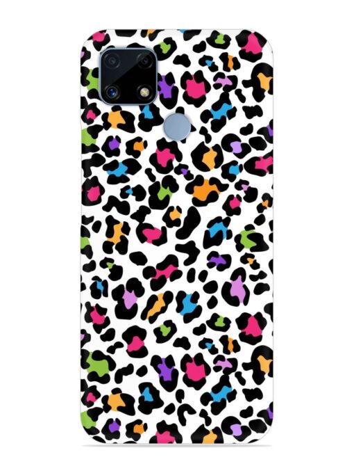 Seamless Leopard Pattern Snap Case for Realme C25