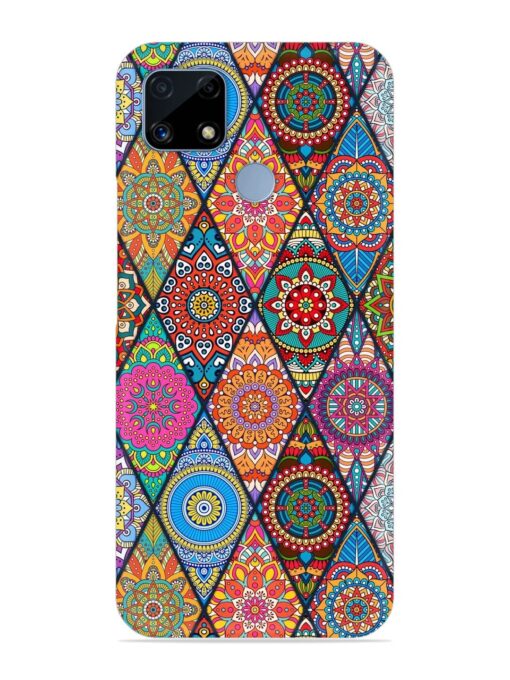 Seamless Tile Pattern Snap Case for Realme C25 Zapvi