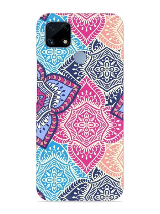 Ethnic Floral Seamless Snap Case for Realme C25