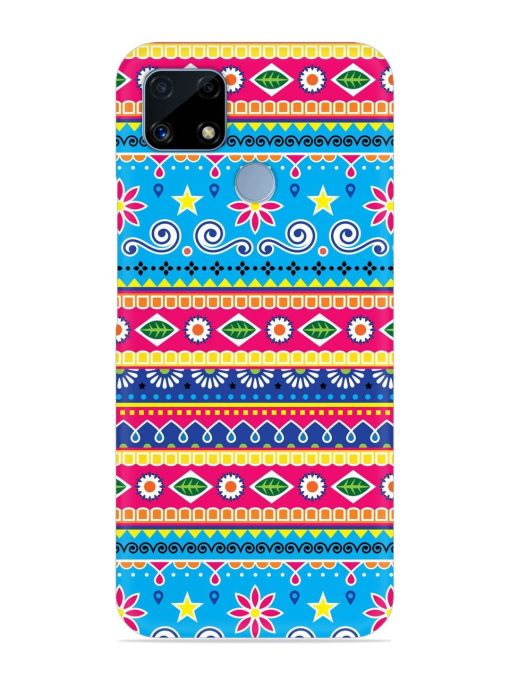 Indian Seamless Snap Case for Realme C25 Zapvi