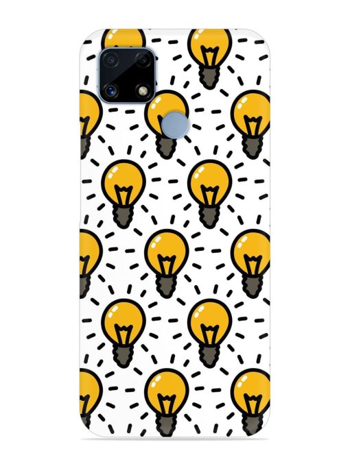 Light Bulb Seamless Snap Case for Realme C25 Zapvi