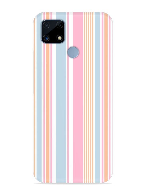 Stripe Seamless Pattern Snap Case for Realme C25