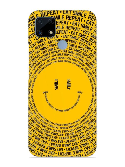 Smiley Snap Case for Realme C25 Zapvi