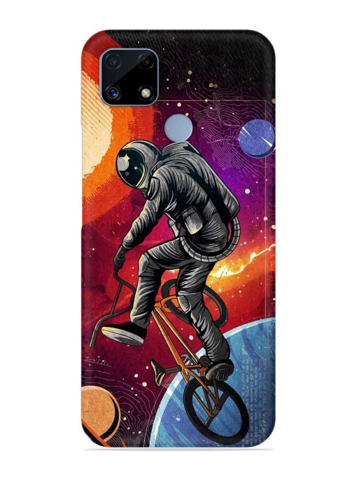 Super Eclipse Bmx Bike Snap Case for Realme C25 Zapvi