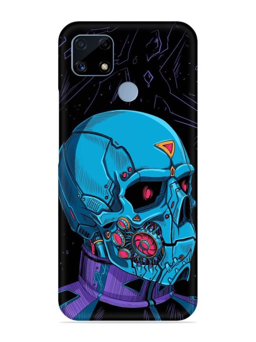 Skull Robo Vector Snap Case for Realme C25