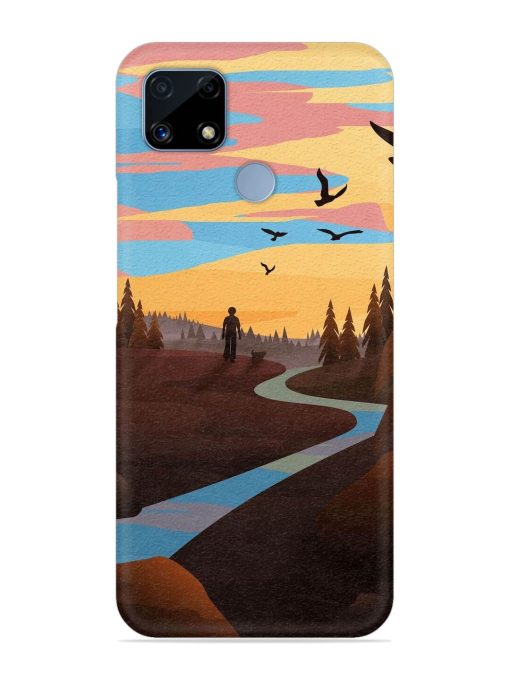 Natural Landscape Art Snap Case for Realme C25